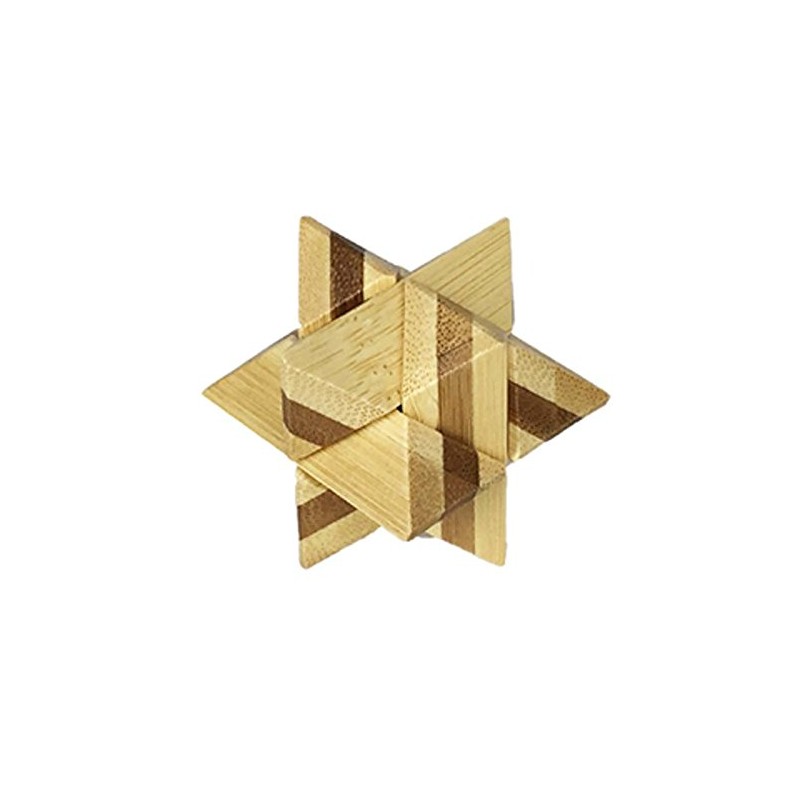 Bamboo Brainteaser - Ecological Splinter Puzzle