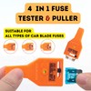 Car Blade Fuse tester 12V 24V Vehicle Fuse Tester VDC