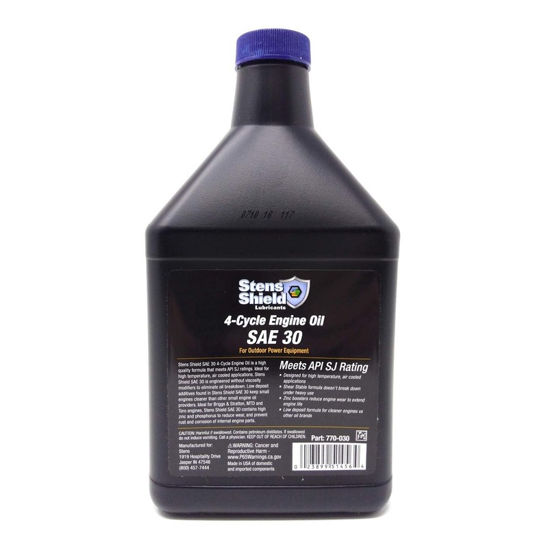 Stens 770-030 4-Cycle Engine Oil SAE 30