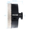 DKIBBITH 4 inch Diamond Hole Saw, 102mm Hole Saw for