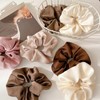Popular Scrunchie Hair Tie Set 3 Color Set 5ea