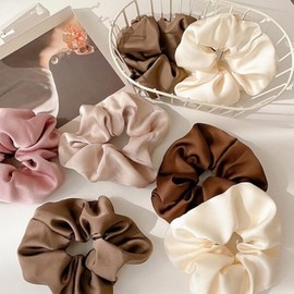 Popular Scrunchie Hair Tie Set 3 Color Set 5ea