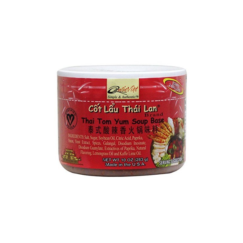 Quoc Viet Foods Soup Base, 10 oz jar (Thai Tom