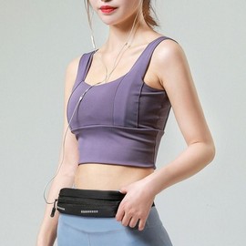 Slim Running Belt Sports Hip Bag Smartphone Accessories Waist Bag Orange 2ea