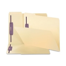 Smead 14555 Safeshield Fastener Folders Manila Two Inch Capacity Letter 50/Box
