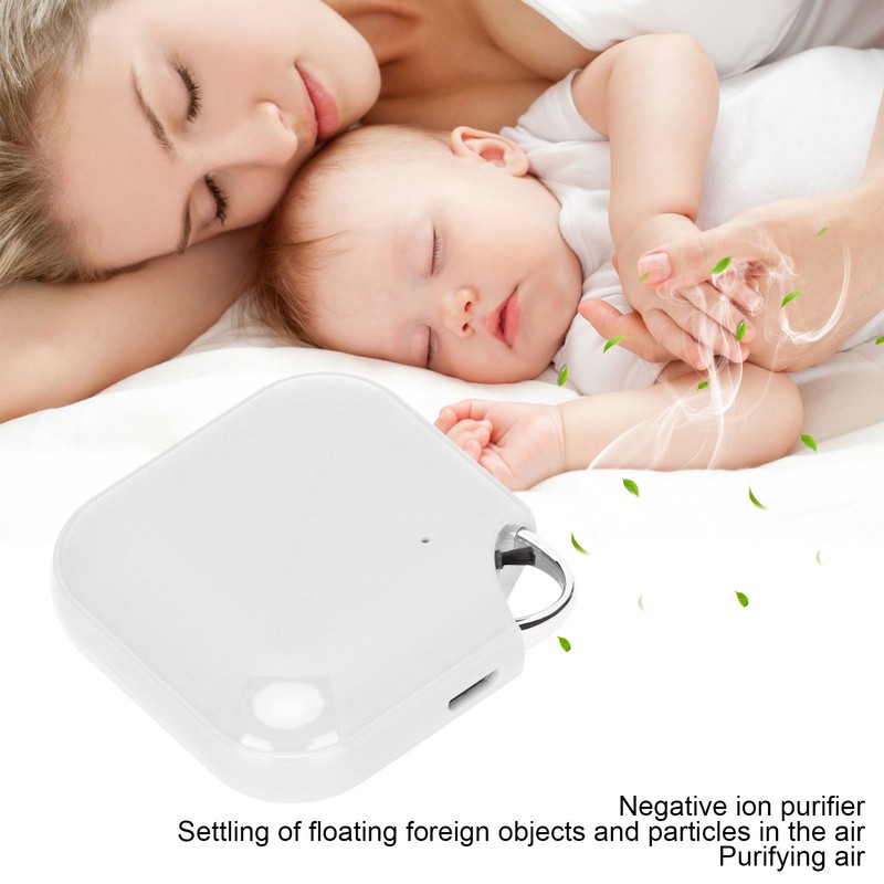 Necklace Air Purifier USB Rechargeable Mini Portable Negative Ion Personal