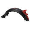Jauarta Scooter Rear Mud Guard with Hook Reflective Strip Plastic