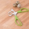 Stainless Steel Quail Egg Scissors,Egg Slicer Pigeon Clipper Shell Separator,