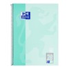 Oxford College Notepad A4 Squared 80 Sheets Perforated Mint