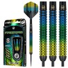 WINMAU Firestorm 26 gram Tungsten Darts Set with Flights and
