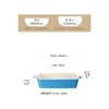 MALACASA 4.4 QT Baking Dish, 9x13 Large Casserole Dish for