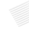 uxcell ABS Styrene Plastic Round Bar Rod,1/16 inch Dia 20 inch Length,White for Architectural Model Making DIY 10pcs