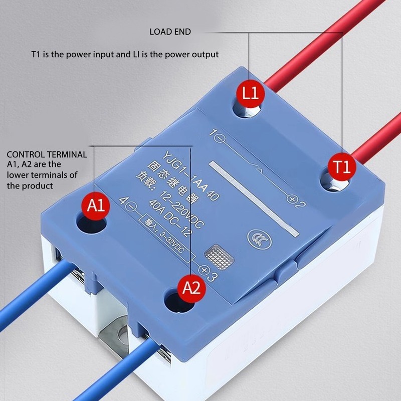 Single Phase Solid State Relay AC to AC SSR Non