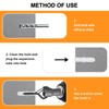 GIPTIME Screw Hooks, Pack of 32 Stainless Steel Hook Screws