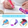 WUSJCOF Pack of 12 Mini Highlighter Pens Set Mini Textliner