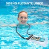 Bolsa Grande Impermeable para Teléfono Celular,Impermeable con Tira De Sellado,Bolsa