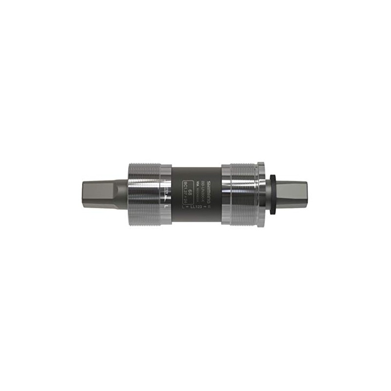 SHIMANO BB-UN300-K Bottom Bracket, Compatible with Chain Case (Without Crank