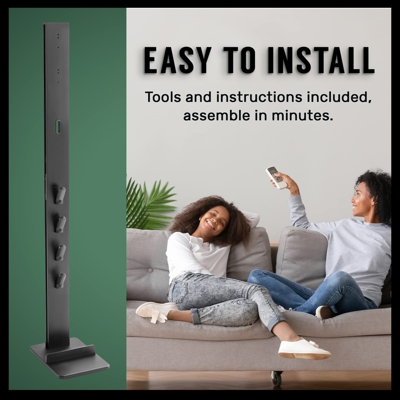 TechOrbits Docking Station Organizer - Vacuum Stand and Attachment Holder,