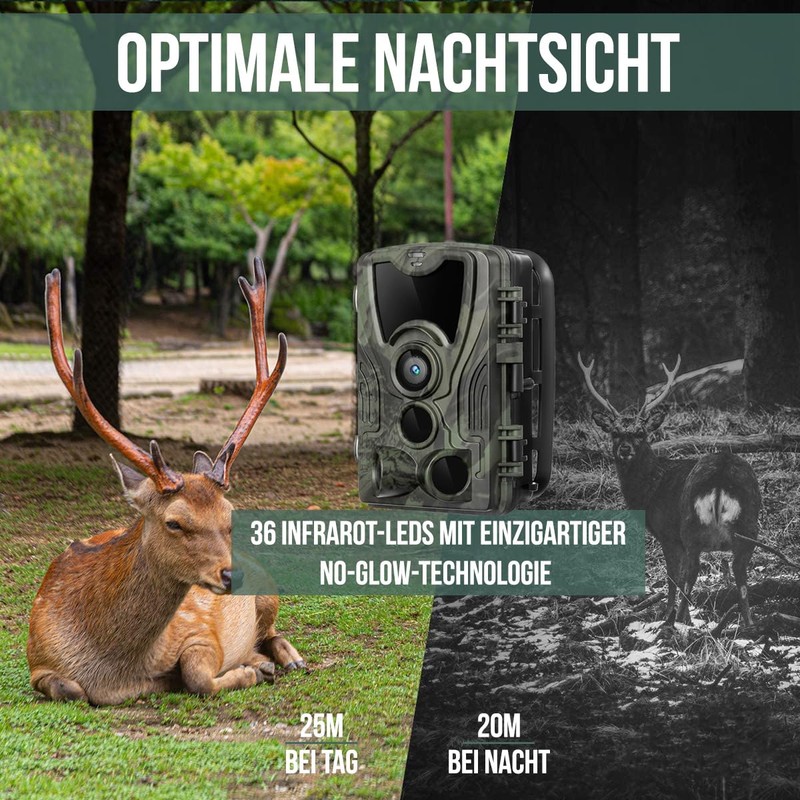 Strex Wildlife Camera with Night Vision - 120MP 4K Ultra