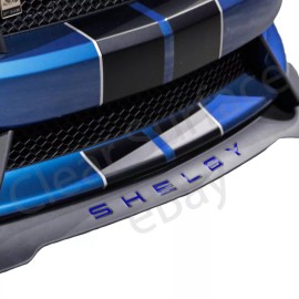 ClearSurface Front Splitter Decal Fits Ford Mustang Shelby GT350 2015 2016 2017 2018 2019 - Blue