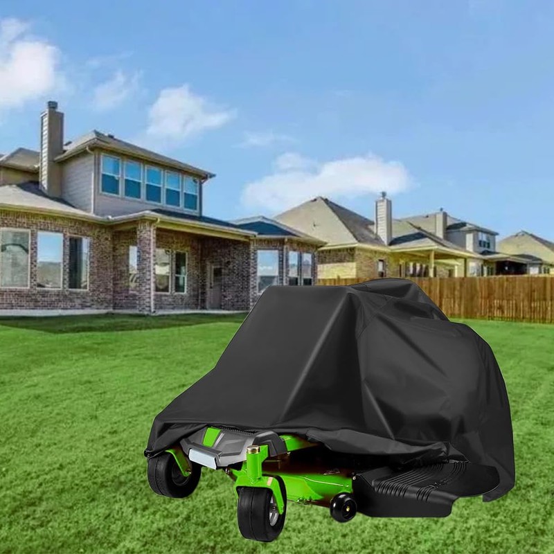 Outdoor Zero-Turn Mower Cover,Zero Turn Cover,Universal Fit Lawn Mower Covers,Zero