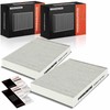 Frankberg 2 x Cabin Air Filter Activated Carbon Filter Compatible