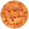 Orange Gummy Bears Sugared, 2.2 Pound Bag, Orange Candy Flavored,