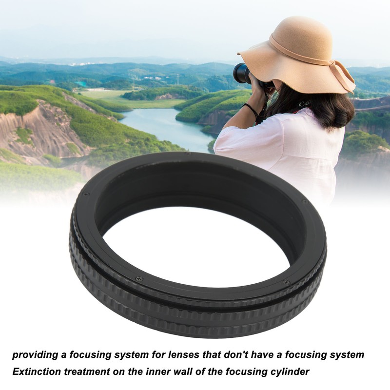 Focusing Helicoid Adapter 17‑31mm M77 to M77 Aluminum Alloy Focusing