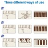 B Baosity Curtain Band Window Treatment Accessories, Multifunctional Pleat Tape