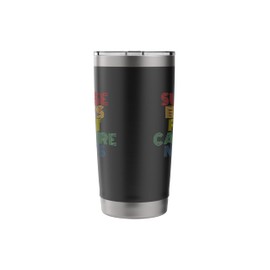 Sunrise Brews Float Campfire Nights Lake Life Vibes Retro Stainless Steel Insulated Tumbler