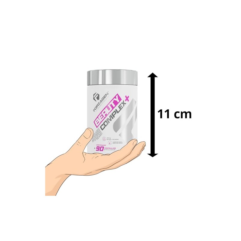Forzagen | Biotina con Zinc Multivitamínico para Mujer Beauty Complex