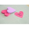 Post-it Notes, Heart Shape, Assorted Colors, 2.6x2.6 in, 2 Pads,