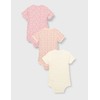 Care Unisex Baby Bodysuit (Pack of 3), Peach Whip (521)