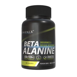 Athenix® Premium Beta Alanine Capsules - 3200 mg Per Serving | Boost Endurance, Delay Fatigue & Improve Performance, Premium Grade Made in Germany, Vegan, 200 Caps