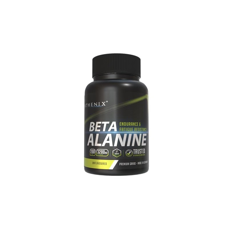 Athenix® Premium Beta Alanine Capsules - 3200 mg Per Serving