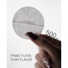 Bake Choice 500-Count Replacement Paper Filters - Round Disposable Coffee