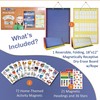 SchKIDules Home-Themed Magnetic Visual Schedule & Reward Chart w/129 Colorful