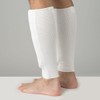 Blitz Elastic Shin Pads - White - Small