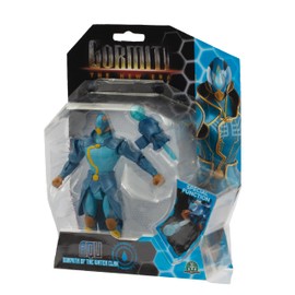 Gormiti GRV224 Articulated Figure 15 cm Gormiti with Attack Function, Water Model - AQU, for Children from 4 Years