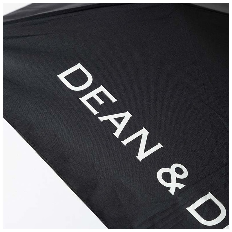 Dean & Deluca Folding Umbrella (Sun or Rain) Black Parasol