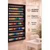 Exhibidor Esmaltero Multiusos Maquillaje Juguetero Mdf 40x80