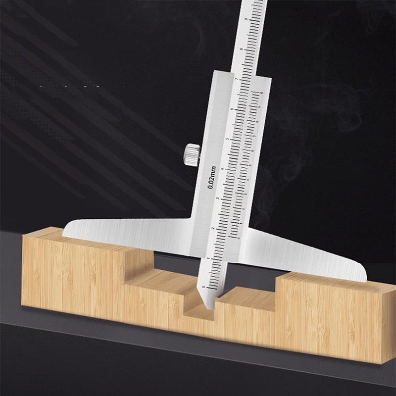 Utoolmart Depth Gauge Vernier Caliper 150mm X 0.02mm, Precision Carbon