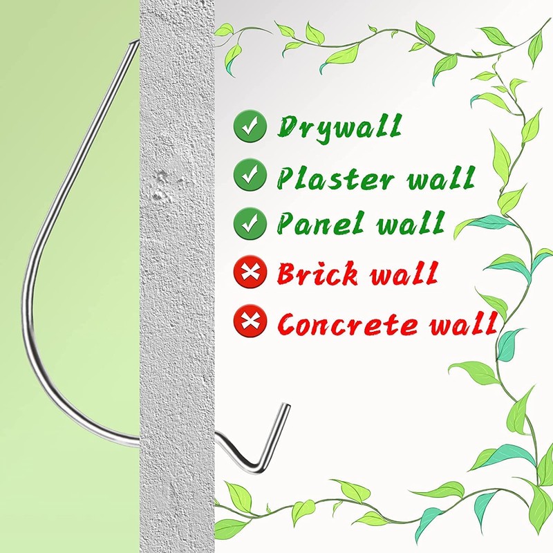 30PCS Super hook Picture Hanger,RHUASPAN Super hook,Used for drywall, wood