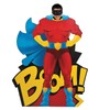 Fun Express Superhero Standup - Cardboard Photo Cutout (4 ft