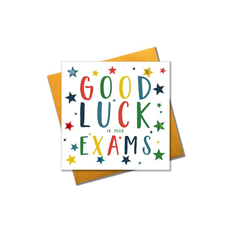 Pom Pom "Good Luck In Your Exams Greeting Card