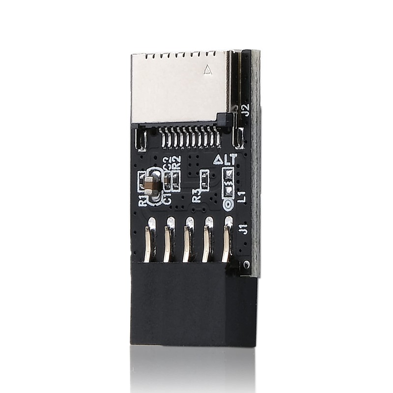 EZDIY-FAB USB 2.0 Internal Header (9-Pin) to USB 3.1/3.2 Type-C