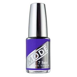 MODE African Violet Indigo Nail Polish DREAM IN EXCESS Long Lasting Nail Lacquer Color, High Gloss, Chip Resistant Strength, Nourishing Nail Care Protection, Made in NY USA