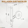 markiso® Roller Shutter Belt Winder Flush-Mounted Colour Grey Roller Shutter