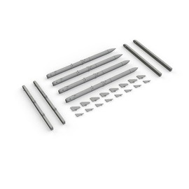 Eduard EDB672220 1:72-AIM-120A/B AMRAAM Model Kit Brassin, Various