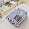 6Pcs Clear Blanket Storage Bags with Zipper, Plastic Storage Bags